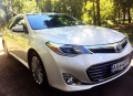 147 Toyota Avalon белая аренда Киев