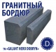 Бордюр гранитный. Габбро.